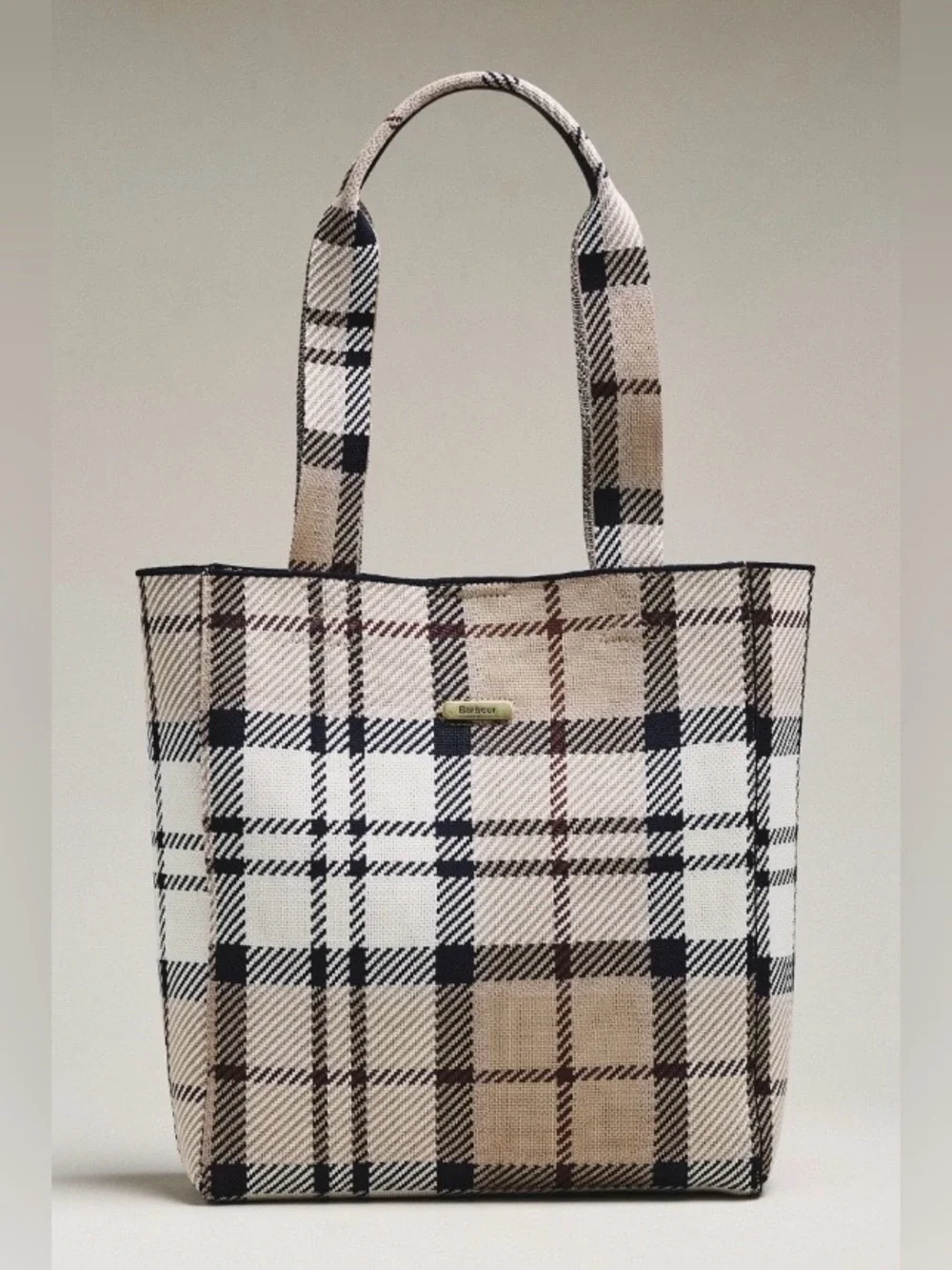 ▪️NWT Barbour Layla Tartan Tote Bag